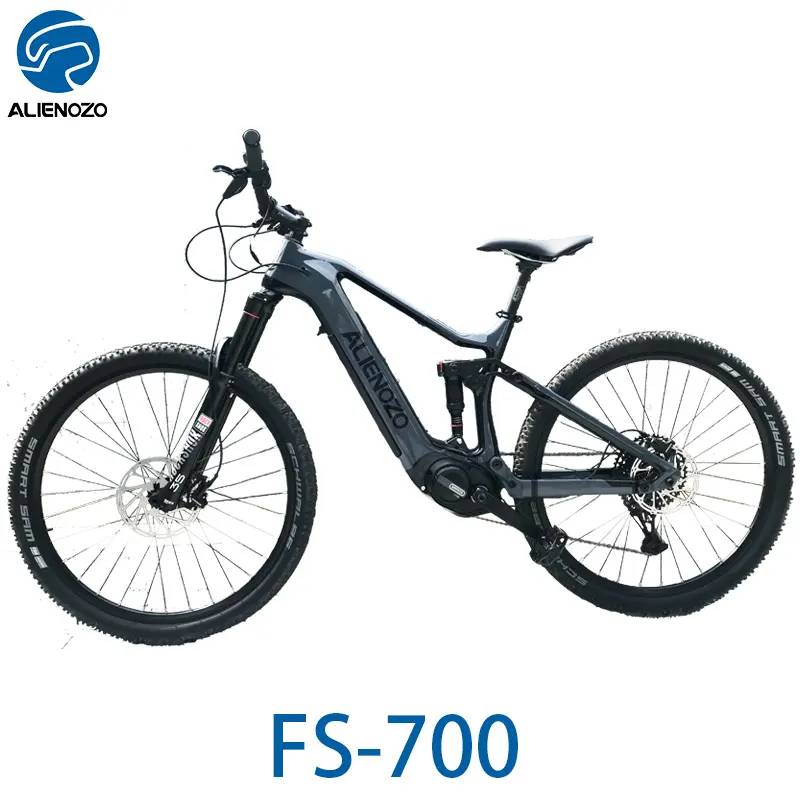 פחמן Ebike Mtb Ebike 28 29Er מסגרת E אופני 29 Vanmoof טייוואן חשמלי אופניים Shimano Deore Vtt Electrique Downhill Ebike