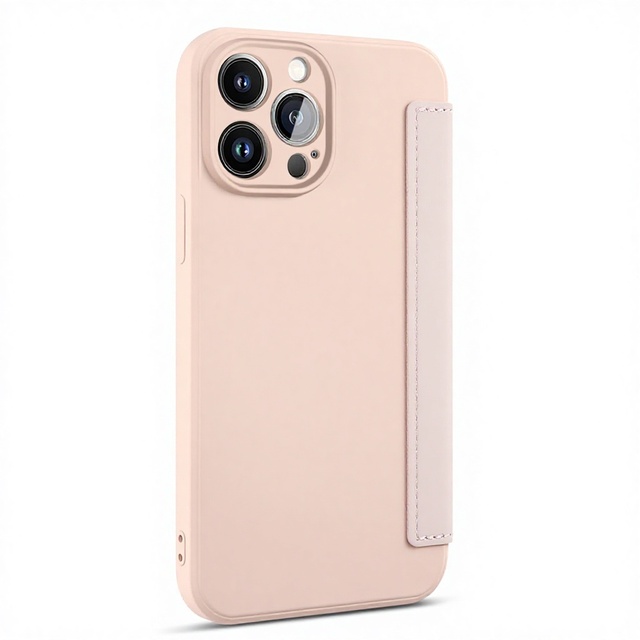 Imitation liquid silicone card slot leather phone case full wrap precise cutout protective cover for iphone15 and 15promax