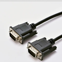 DB9 9Pin RS232 Serial Macho a macho Convertidor Cable de extensión Conductor de cobre con aislamiento de PVC para aplicaciones de automóviles