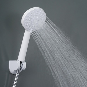 SS3109 низкая цена, лейка для душа Water <span class=keywords><strong>Jet</strong></span> <span class=keywords><strong>3</strong></span>, белый пластиковый ручной душ с держателем для душа и шлангом 1,5 м - Product Image 3