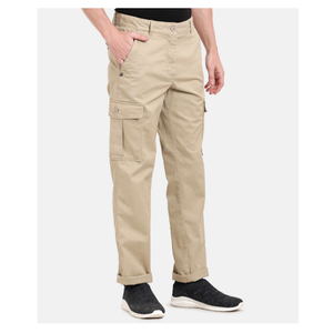 Pantalones Cargo de Pana 100% Algodón para Hombre, Cintura Media, Teñido en Prenda, con Múltiples Bolsillos y Cremallera, Diseño Casual para Trabajo, Último Diseño OEM - Product Image 6