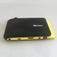 MIni receptor de TV Digital de plástico, DVB-S/S2, para satélite de mercado europeo