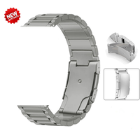 Hochwertiges Atmungsaktives Smartwatch-Armband Dreireihiges Titanlegierungs-Schnellverschlussband für Watch 10/9/8 7/6/5/4/3/2/1/SE