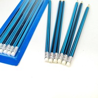Crayon en bois HB noir fumé en blister PVC, crayon de haute qualité pour enfants, papeterie pour étudiants, promotion de vente