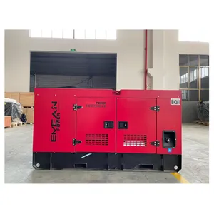 Generator diesel senyap 50 kw/ 62.5 kva tipe kedap suara 50kva tahan air