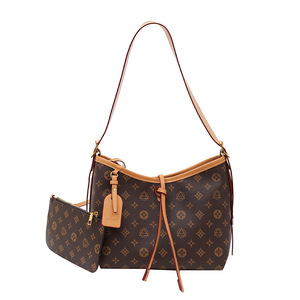 Bolso Tote de Marca Reconocida para Mujer, Modelo 2025, Bolso de Compras de Tela Estampada, Bolso de Hombro de Lona Lujoso para Madre e Hija, Color Marrón - Product Image 6