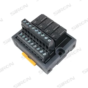 SiRON 4-Kanal No Nc LED-Anzeige Anzeige klemmen anschluss Y402/Y414 Relais modul