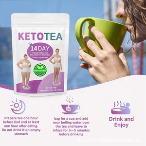 Tè Detox alle Erbe <span class=keywords><strong>per</strong></span> 28 Giorni, Tè Floreale Dimagrante <span class=keywords><strong>per</strong></span> la Gestione del Peso, Tè Keto <span class=keywords><strong>per</strong></span> Pancia Piatta - Product Image 2