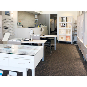 Bán lẻ kính tủ quang Cửa hàng đồ nội thất Kính mát hiển thị đứng treo tường kính hiển thị Showcase - Product Image 5