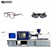 KBD1780 Machine de moulage par injection de plastique populaire de marque chinoise pour les lunettes de soleil en plastique et les lunettes normales