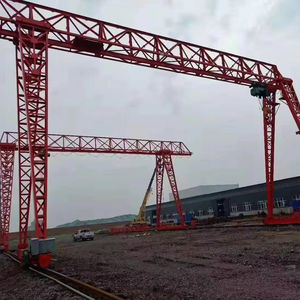 15 20 25 30 35 40 45 50 T Tonnen Schienenmontierter Zweiträger-Hebekran für Marmor-Granit-Steinblöcke für Marmorwerke - Product Image 2