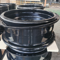 3 pièces Jantes de 24 pouces sans chambre à air 24-8.50 pour excavatrice, niveleuse, KAMAZ, KAMA3, LULONG, Sandvik, JCB