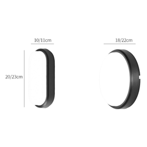 Boîtier en plastique, éclairage en plastique à haut lumen, rond, AC85-265V, 15W, <span class=keywords><strong>applique</strong></span> murale LED - Product Image 1