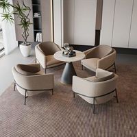 Canapé de luxe moderne pour hall d'hôtel, sièges de réception commerciale, mobilier d'accueil personnalisé pour l'hôtellerie