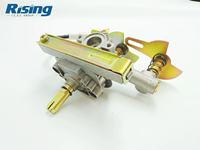 Katup Kompor Gas Tekanan Rendah Pembakar Wok Katup Pengaman Memasak Api Besar Permukaan Besi Cor Pengapian Manual Pilot Elektrik