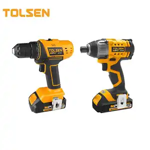 TOLSEN 87239 CE 20V Cordless Drill Tool Power Tools Combo Kit With Reverse Function