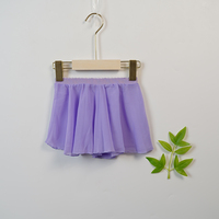 À la mode Offres Spéciales pas cher prix bande élastique en mousseline de soie courtes filles danse Trainingwear jupes de ballet