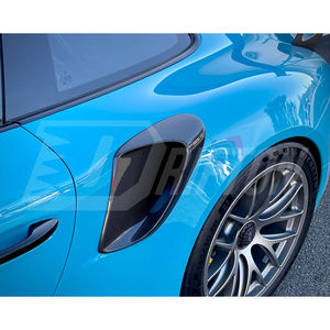 Copertura in Fibra di Carbonio per Prese d'Aria Posteriori Stile Turbo S GTRS per Porsche 911 Carrera <span class=keywords><strong>991</strong></span> <span class=keywords><strong>991</strong></span>.1 <span class=keywords><strong>991</strong></span>.2 Turbo S 2012-2018 - Product Image 3