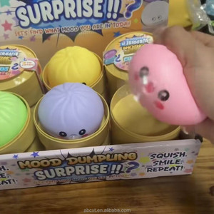 Squishies Surprise Dumpling, Balle Anti-Stress, Jouet à Presser, Boîte Mystère, Jouet Squishy Pookie Dumpling, Cadeau de Fête - Product Image 2