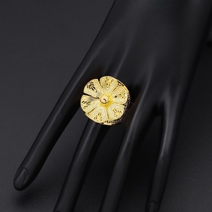 Jxx - Nuevo Juego de Joyería Chapada en Oro de 24K para Mujer, Venta al por Mayor, Conjuntos de Latón Chapado en Oro de 24K para Bodas, Fiestas, Compromisos y Aniversarios - Product Image 3