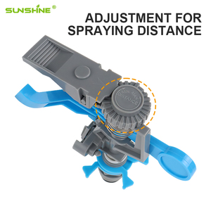 SUNSHINE <span class=keywords><strong>1</strong></span>/<span class=keywords><strong>2</strong></span>\" Mannelijke Draaibare Tuinsproeier 360 Graden Rotatie Jet <span class=keywords><strong>Plastic</strong></span> Spuitmond voor Tuin Landbouw Irrigatie - Product Image 2