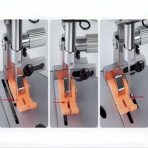 Nouveau pied presseur en plastique pour machine à coudre T3, réglable gauche et droite, multifonction trois-en-un à simple face - Product Image 3