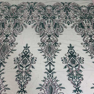 Váy Cưới Đính Kim Sa Pha Lê Lấp Lánh Nhiều Màu Sắc Đẹp Ren Lưới Thêu Vải Tuyn Biểu Diễn - Product Image 2