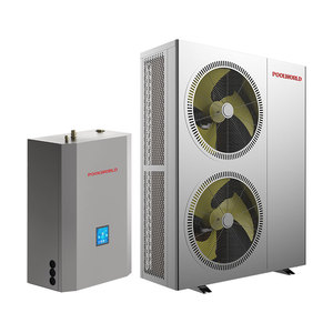 Inversor de CC doméstico de alto COP, bomba de <span class=keywords><strong>calor</strong></span> dividida para fuente de <span class=keywords><strong>aire</strong></span> de clima frío, bomba de <span class=keywords><strong>calor</strong></span> dividida, calefacción evi 30kw r32 gas - Product Image 2