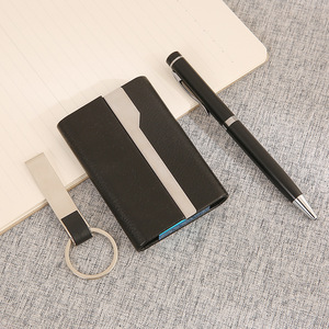 Coffret cadeau pour homme, emballage exquis, ensemble montre et <span class=keywords><strong>portefeuille</strong></span>, combinaison créative, montre et <span class=keywords><strong>portefeuille</strong></span>, cadeau pour la fête <span class=keywords><strong>des</strong></span> pères - Product Image 3