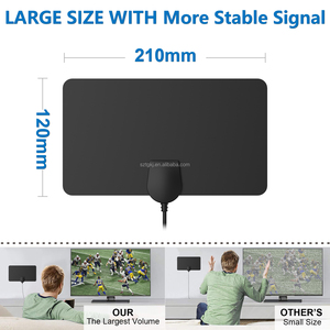 <span class=keywords><strong>Antena</strong></span> Digital <span class=keywords><strong>HD</strong></span> <span class=keywords><strong>para</strong></span> Interiores de Alta Calidad Antuko 4K 1080P <span class=keywords><strong>para</strong></span> Televisores Inteligentes, <span class=keywords><strong>Antena</strong></span> <span class=keywords><strong>para</strong></span> Exteriores de Largo Alcance <span class=keywords><strong>para</strong></span> Campamentos - Product Image 2