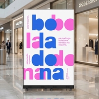 Affichage LED publicitaire, écran numérique pour affiches, panneau d'affichage pour la publicité