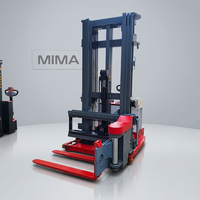 MIMA China Fabrik 1500kg Frontantrieb Elektro-Schubmaststapler Lithium-Ionen-Batterie Zweistufiger Mast 6000mm Max. Hubhöhe Gabelstapler
