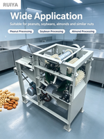 Machine commerciale de décorticage d'arachides à la méthode humide 150 kg/h 220 V