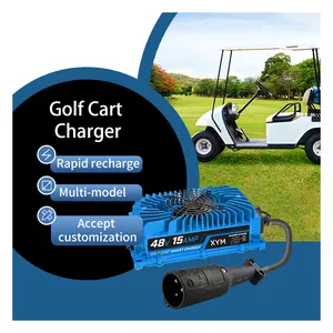 48V 15A Golf Cart Battery Charger 48 Volt 5A for Club Car EZGo Yamaha Golf Cart