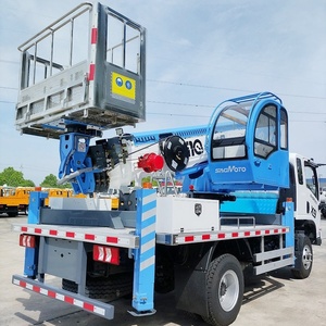 Nueva Plataforma de Trabajo Aérea SHACMAN de 23m con Control Hidráulico, Camión con Motor Diésel Euro 4, Pluma Telescópica de 7 Secciones - Product Image 5