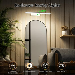 Cordless <b>Wall</b> Mounted Picture <b>Light</b> <b>with</b> 5400mAh Rechargeable Battery,Remote Timer,Display Lamp for Artwork Photo Gallery Home - Product Image 3