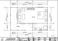 Mini maison/petite cabine/maison en bois préfabriquées, assemblage facile à assembler, vente en gros