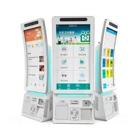 Out Automaten Werbe kiosk, Einkaufs zentrum interaktive Werbung Touchscreen Außen parkplatz Zahlungs kiosk