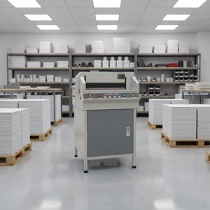 ST-450VG+ High Quality Electronic Paper <b>Cutter</b> Hot Sale 450mm Width Precise Paper <b>Cutter</b> Paper Cutting <b>Machine</b> - Product Image 1