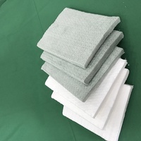 Couverture d'isolation en Fiber de céramique avec aiguille siliconée, 1 pièce, prix d'usine, 1260 degrés