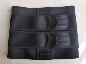 Ceinture de sudation amincissante pour hommes avec logo personnalisé, double compression et taille ajustable pour la perte de poids et la combustion des graisses abdominales - Product Image 5