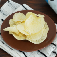 Baby-Aardappelchips 30G Originele Smaak Gezonde Fruit-En Groentesnack Groothandel Aardappelchips