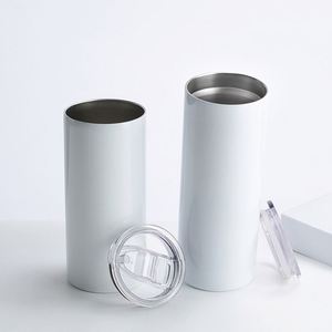 Vaso Térmico Portátil de Acero Inoxidable 304 de 22oz/30oz para Coche, Tipo Sublimación, Recto y de Gran Capacidad - Product Image 4