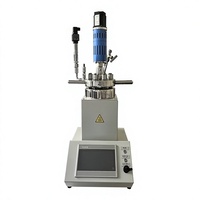 Reactor de Alta Presión de Apertura Rápida para Laboratorio, Agitador Eléctrico, Pantalla Táctil, Recipiente Hidrotermal a Presión, Capacidad de 100 ml, 220 V, 600 W