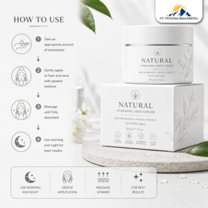 มอยเจอร์ไรเซอร์บำรุงผิวหน้าสูตรเฉพาะสำหรับผิวเนียนนุ่มและสบายทุกวัน - Product Image 3