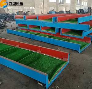 מכונות כרייה מותאמות אישית זהב פנינג שטיח sluice תיבת מחצלת זהב תיבת sluice עם זהב איסוף דשא מחצלת מחובר - Product Image 2