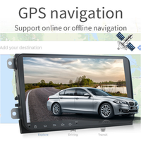 IPoster 9 "Android 11 Quad Core 1GB RAM WiFi GPS Navi BT autoradio lecteur DVD pour VW GOLF PASSAT POLO Jetta siège