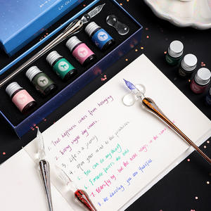 2026 Calligraphy Glass Dip Pen Set for Art Writing <b>Drawing</b> Signatures - Product Image 3