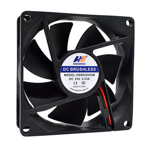 Hangdahui, venta al por mayor, 80x80x25mm, 4 pines, Pwm, 80x80, ventilador Axial, ventilador silencioso de Pc, Pwm, 12V, refrigeración, 80*25mm, ventilador de Control de velocidad - Product Image 6