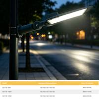 Farolas LED de 50W, IP65, CB AC, Proyector Decorativo para Exteriores de Bajo Precio, OUTLUX G017EI, Alto Lumen, Regulable, Municipal